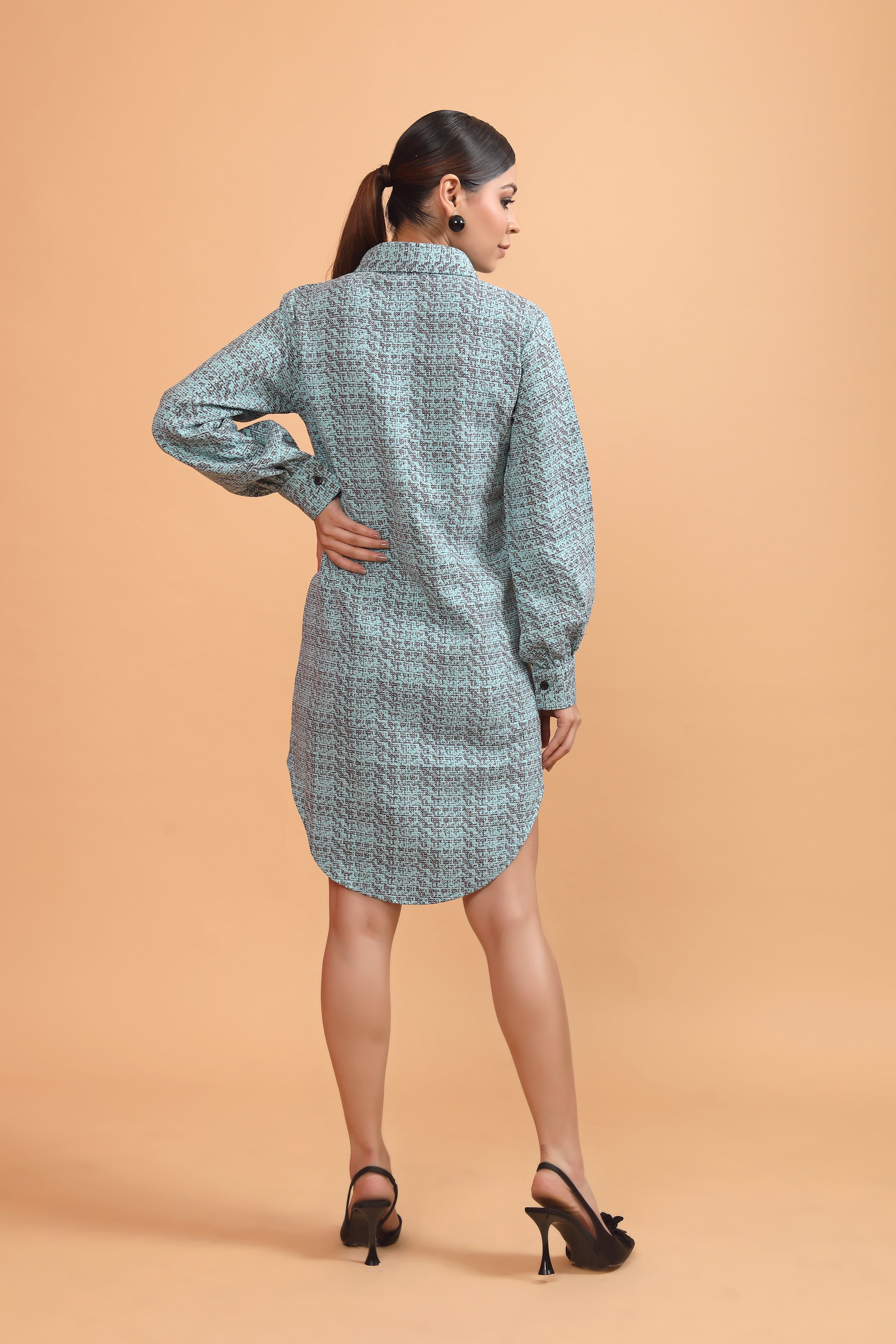 Moon Landing Shirt Dress